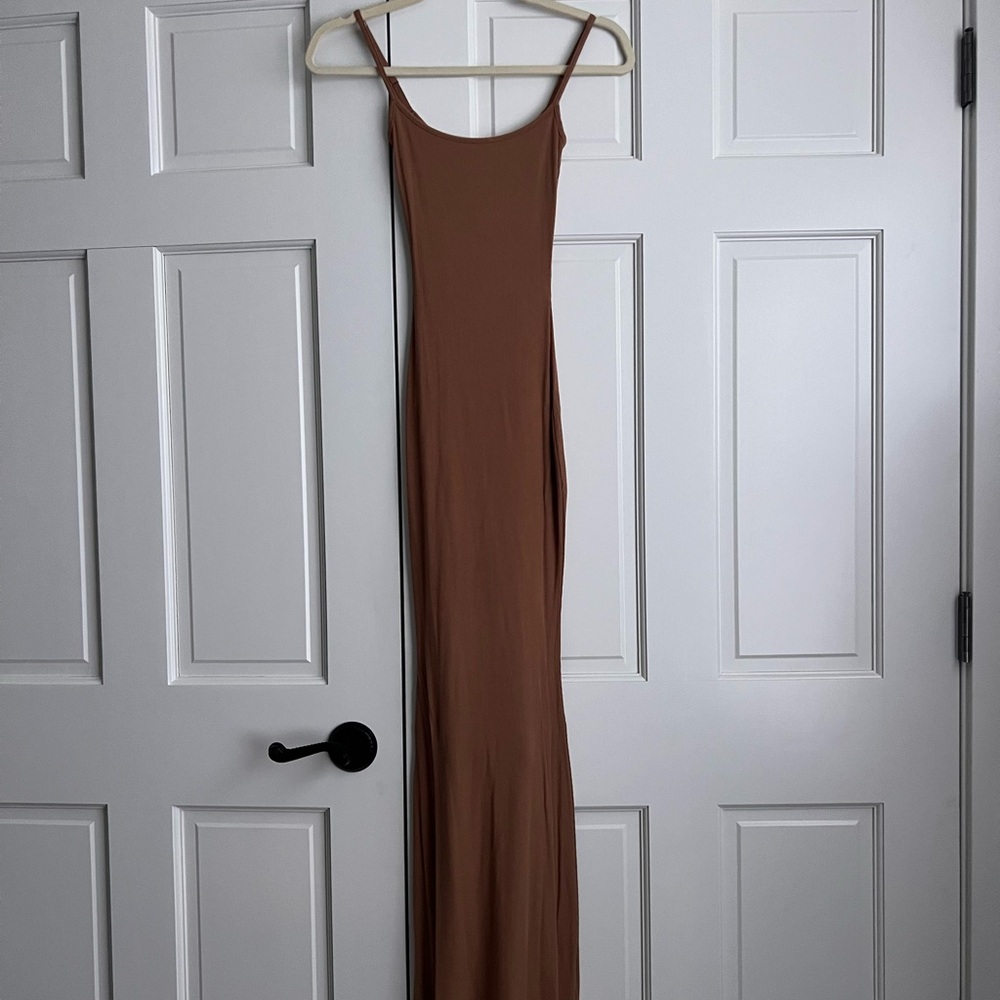 SKIMS Soft Lounge Long Slip Dress XXS